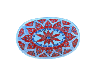 South Charlotte - Color Me Mine Patriotic Platter