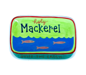 South Charlotte - Color Me Mine Mackerel Appetizer Plate